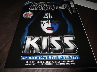 popsike.com - KISS SPECIAL MAGAZINE - METAL HAMMER- 132 Sites NEW - ACE  FREHLEY - no LP BOOK - auction details