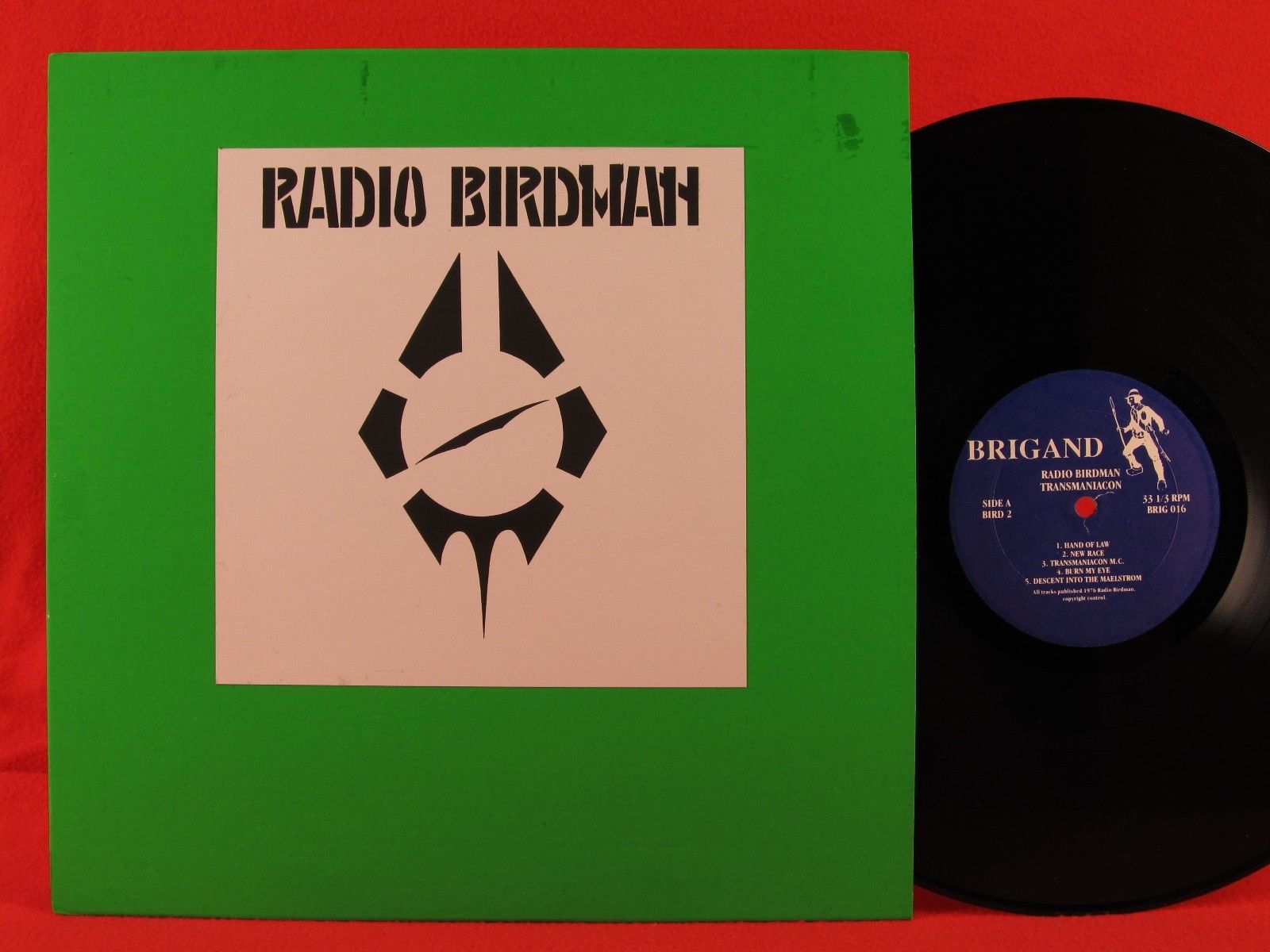 popsike.com - RADIO BIRDMAN Transmaniacon LP LIVE 1976 GARAGE PUNK METAL  Blue Oyster Cult TMOQ - auction details