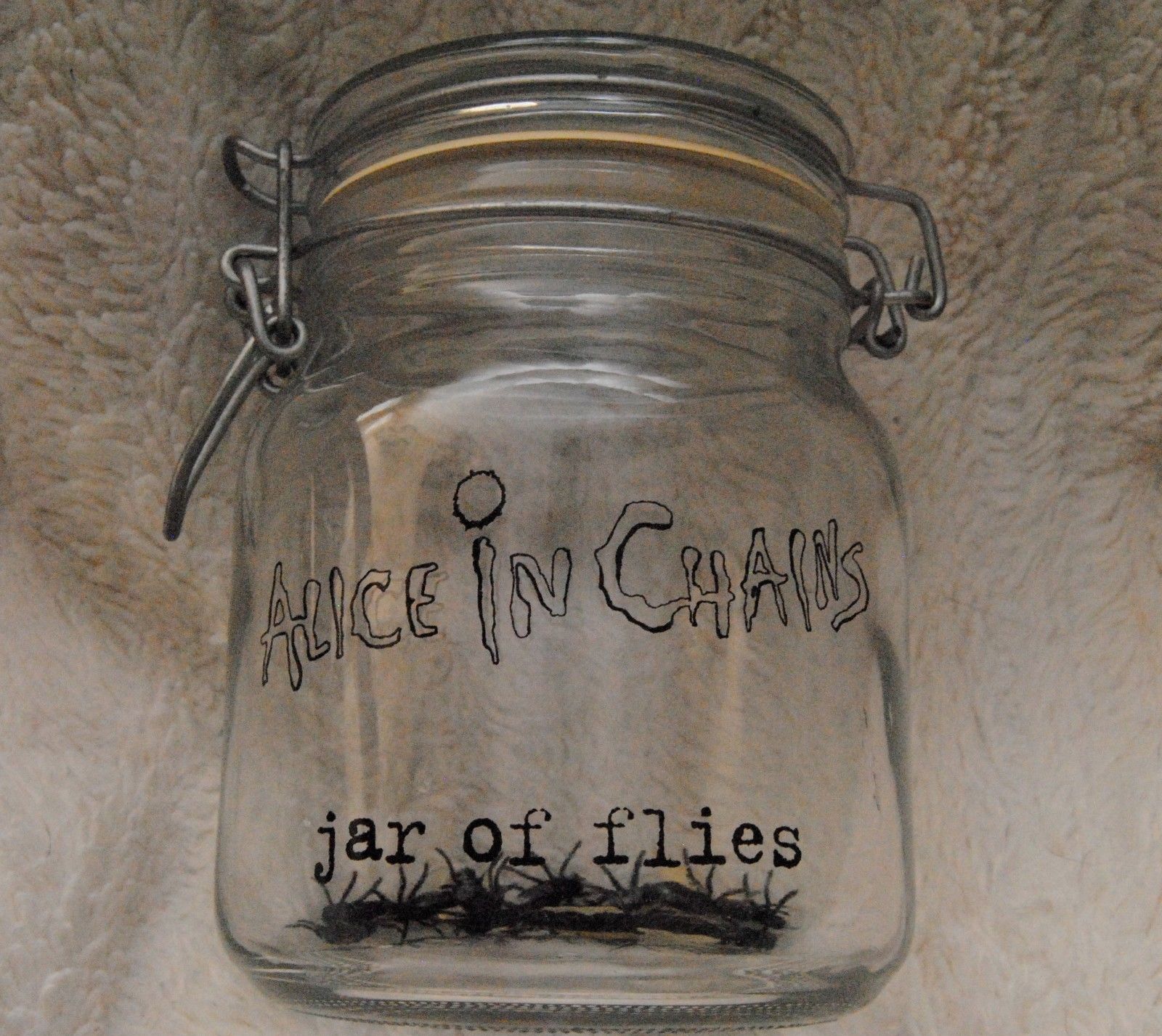 popsike.com - ALICE IN CHAINS "JAR OF FLIES" PROMO GLASS JAR W/ PLASTIC  FLIES. EXC COND. - auction details