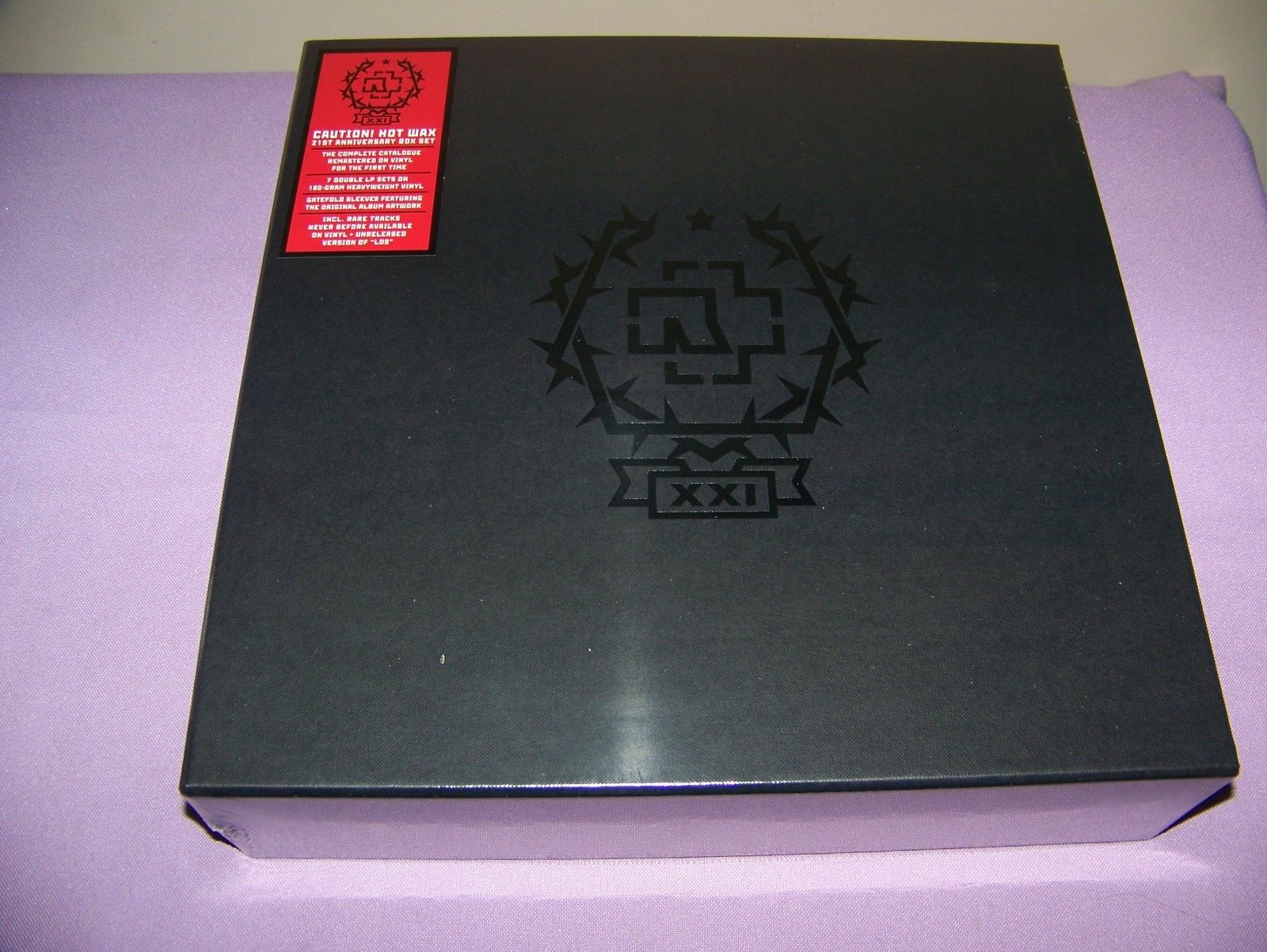 popsike.com - RAMMSTEIN XXI VINYL BOX SET OF 7 DOUBLE 180 GRAM VINYL LPS  NUMBERED & LTD SEALED - auction details