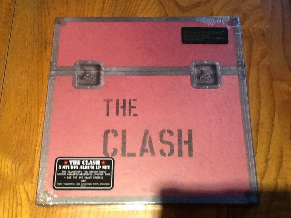 popsike.com - The Clash ?– The Clash 5 Studio Album LP Set Vinyl 8LP Box Set  NEW & SEALED - auction details