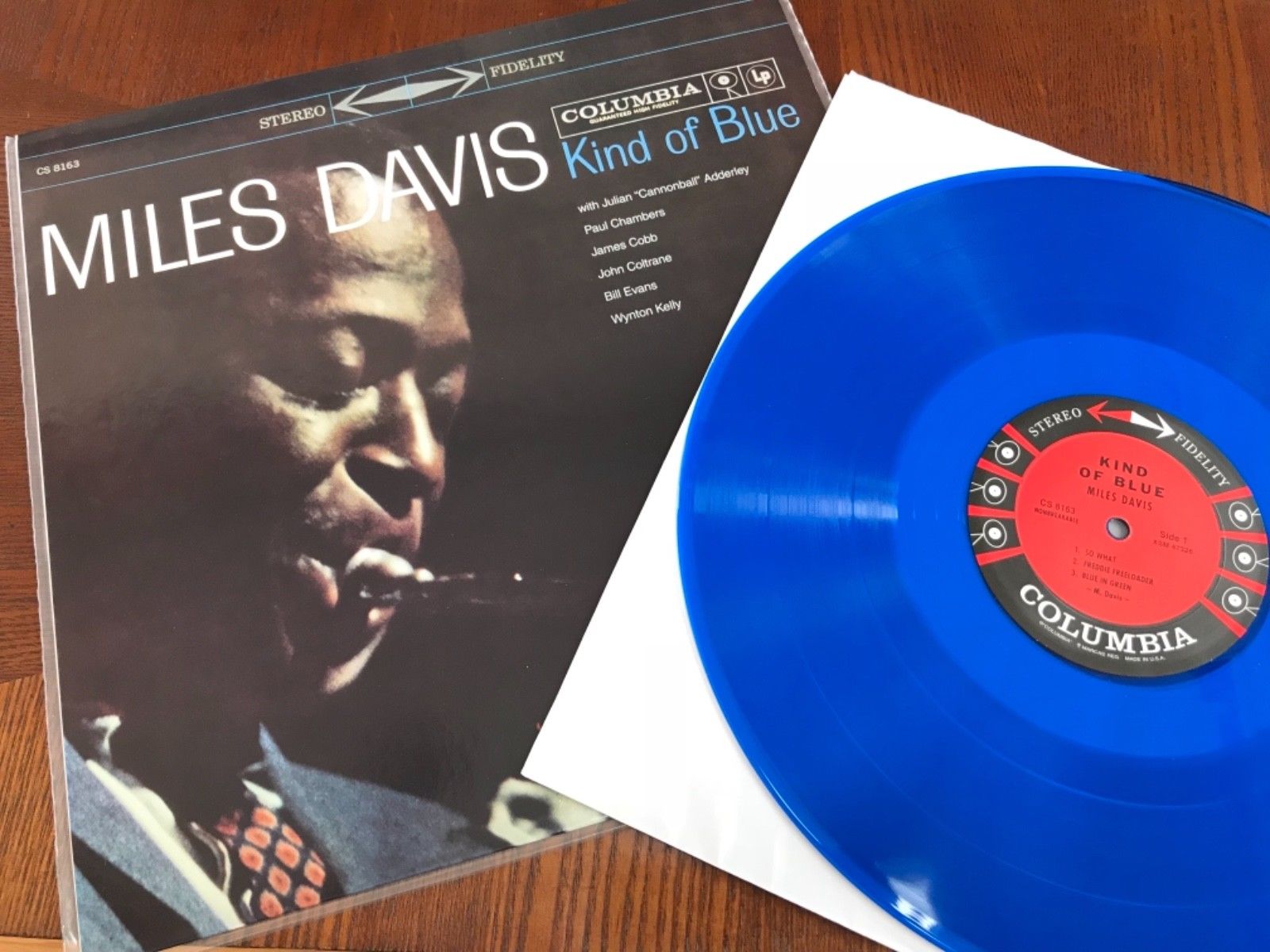 popsike.com - Miles Davis Kind Of Blue 2002 “Blue Vinyl 200 Gram HQ Quiex  SV-P ” LP - auction details
