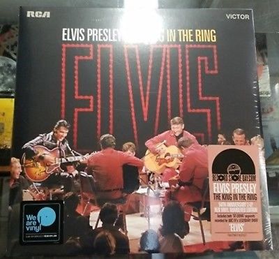 popsike.com - Elvis Presley, The King In The Ring, NEW/MINT DOUBLE RED VINYL  LP set RSD 2018 - auction details