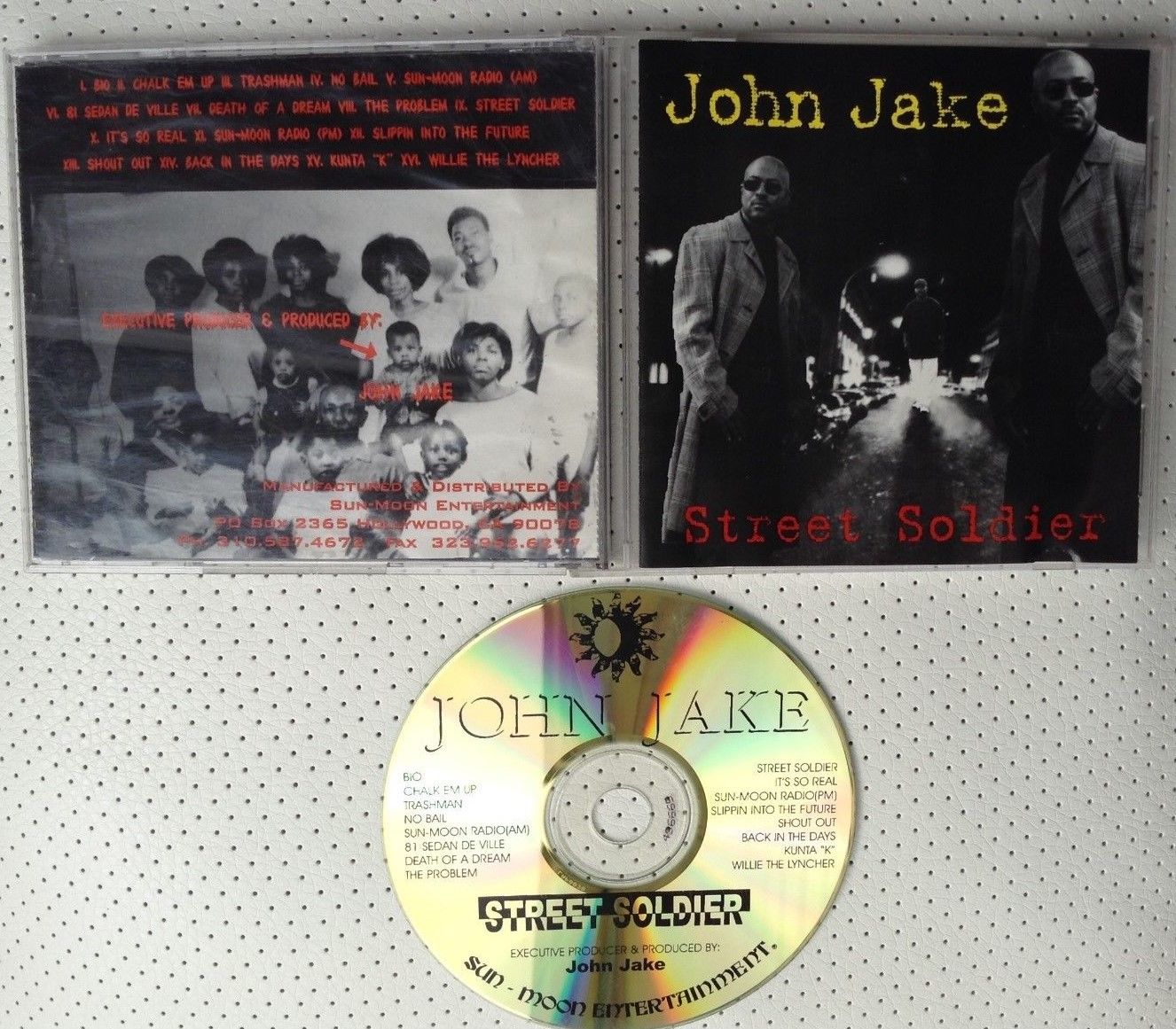 popsike.com - JOHN JAKE STREET SOLDIER LA CALI GANGSTA EAZY E 1996 OOP RARE  RAP G FUNK CD - auction details