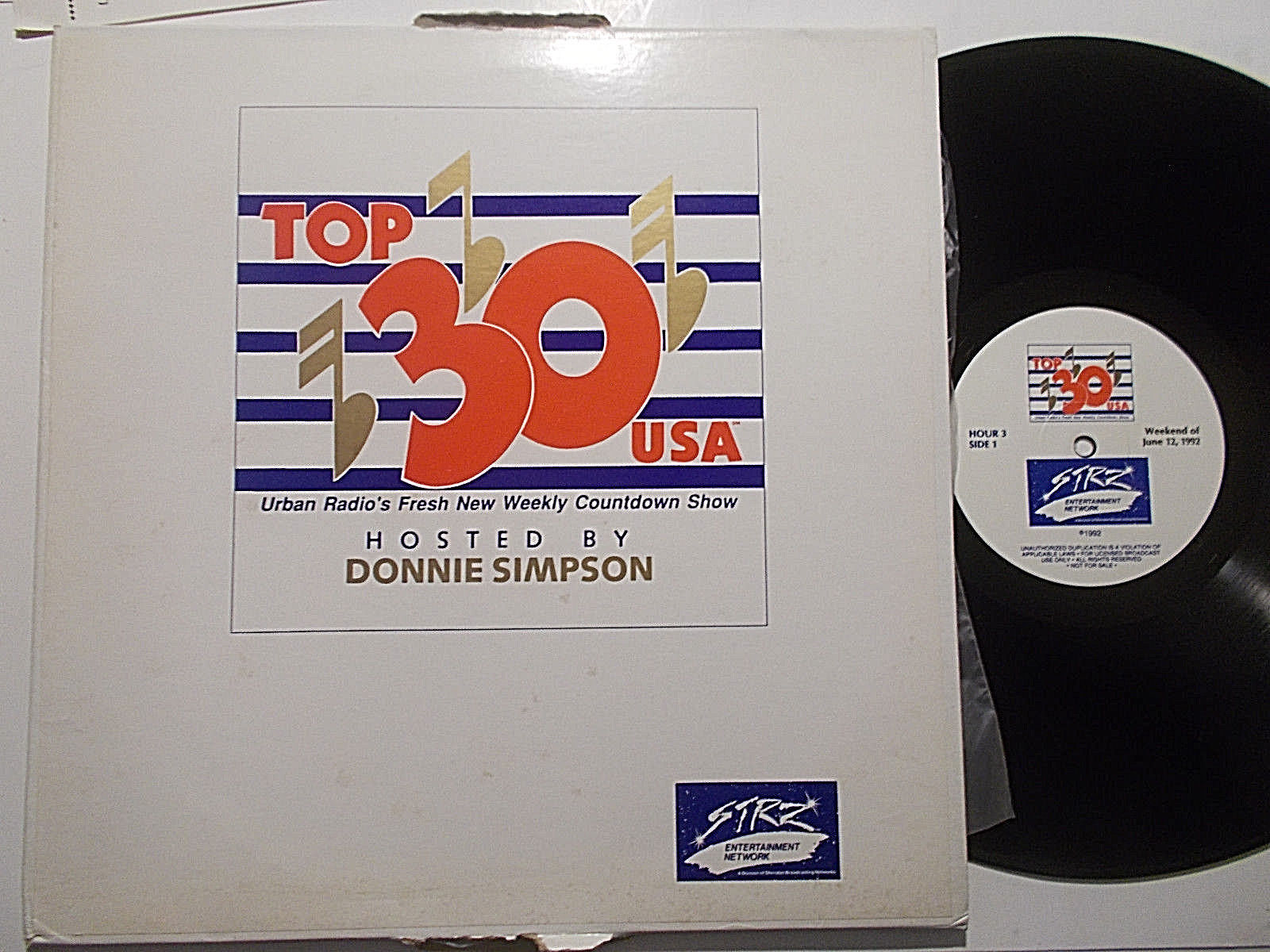 popsike.com - TOP 30 URBAN RADIO Donnie Simpson host, Radio Station Play  Only 3 LP's NEAR MINT - auction details