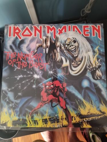 popsike.com - Iron Maiden "Number of the Beast" Vinyl 1982 Release -  auction details