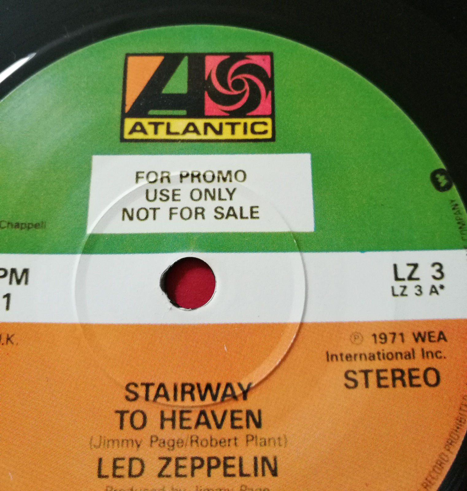 popsike.com - Led Zeppelin PROMO 7" Single LZ3 Stairway to Heaven Whole  Lotta Love - auction details