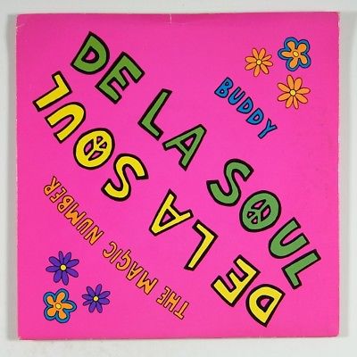 popsike.com - De La Soul "The Magic Number/Buddy" Rap Hip Hop 45 Tommy Boy  UK Pic Sleeve mp3 - auction details