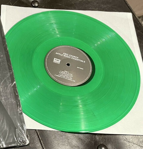 popsike.com - Eric Church Essentials GREEN Vinyl LP RARE - auction details