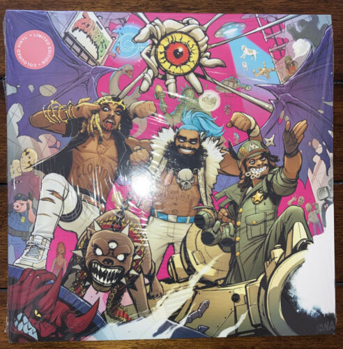 popsike.com - Flatbush Zombies 3001: A Laced Odyssey 2xLP Pink Vinyl Import  Sealed In Hand - auction details