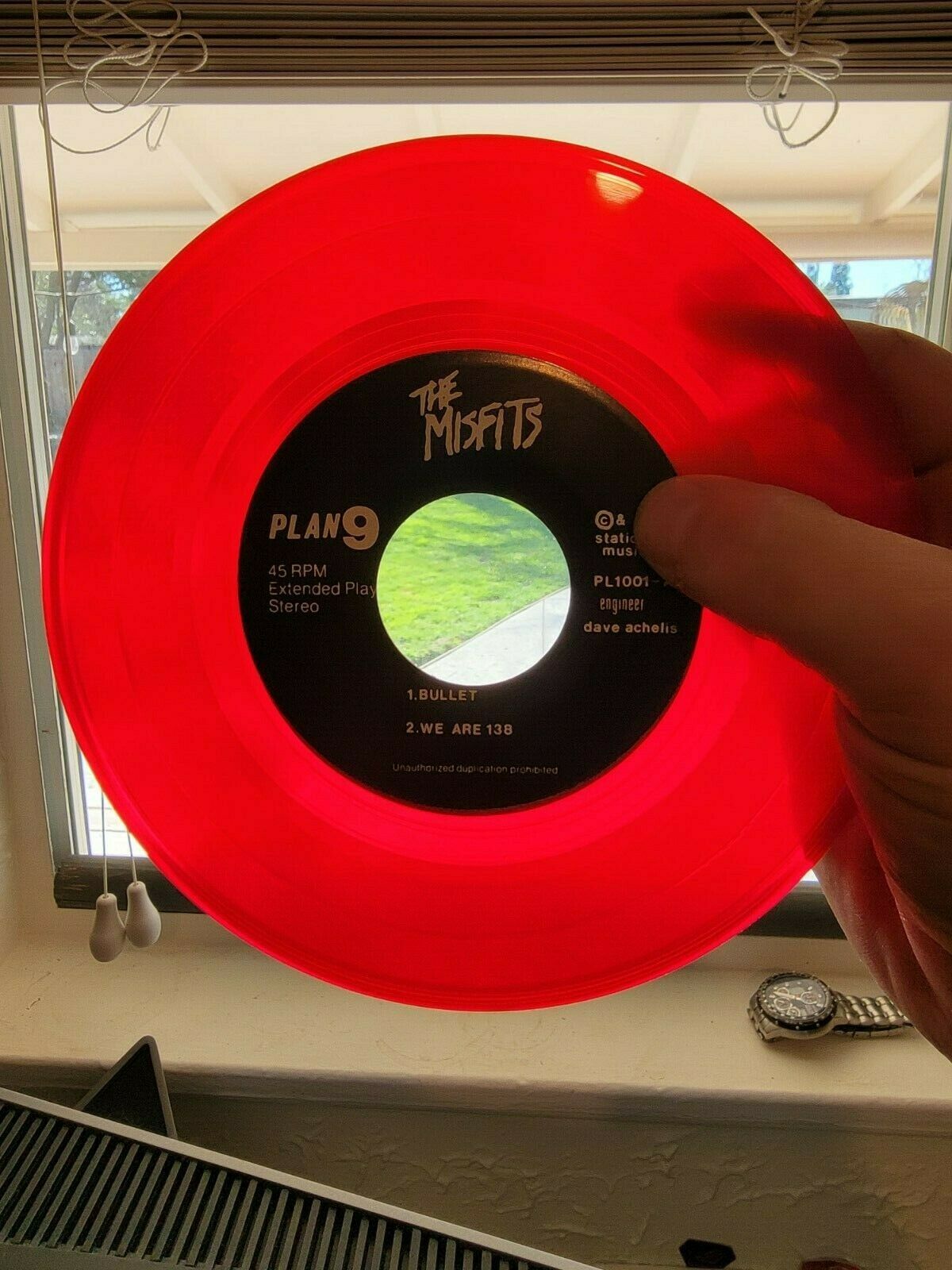 popsike.com - The Misfits - Bullet 7" Vinyl - Better Dead on Red - Press  1000 -Translucent Red - auction details