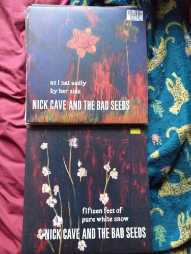 popsike.com - Nick Cave/Bad Seeds 15 Feet Pure White Snow & As I Sit Sadly  By Her Side 2 X 10" - auction details