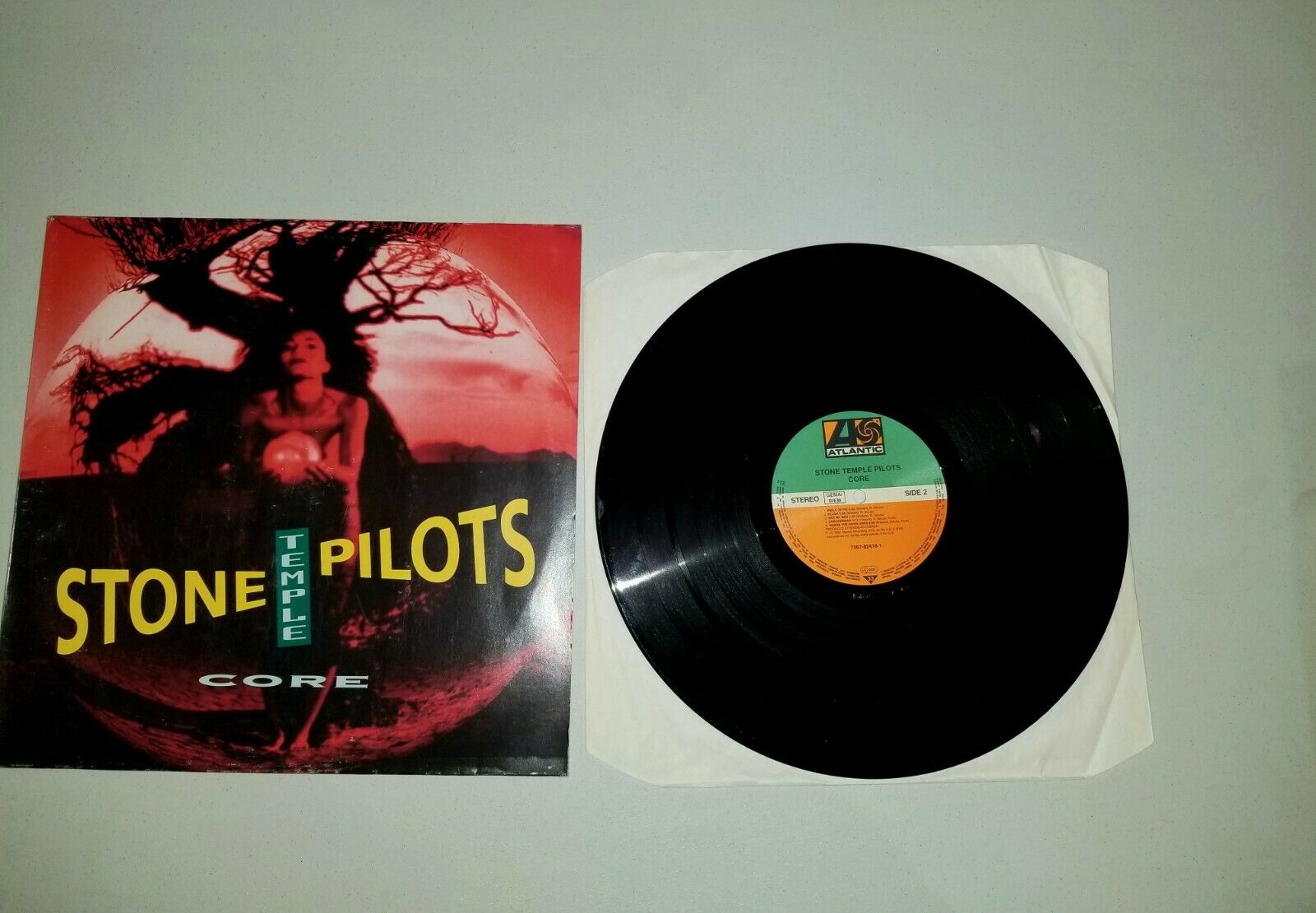 popsike.com - Rare Original 1992 Stone Temple Pilots "Core" 12" LP Vinyl  Record - auction details