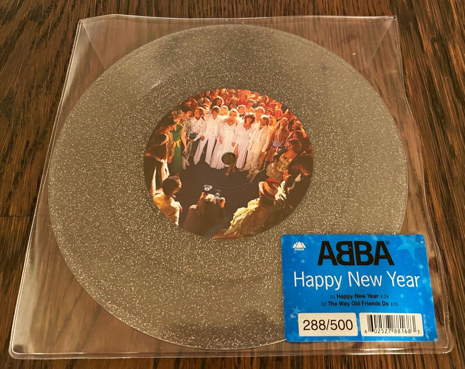 popsike.com - ABBA New - Glitter Vinyl Single - details