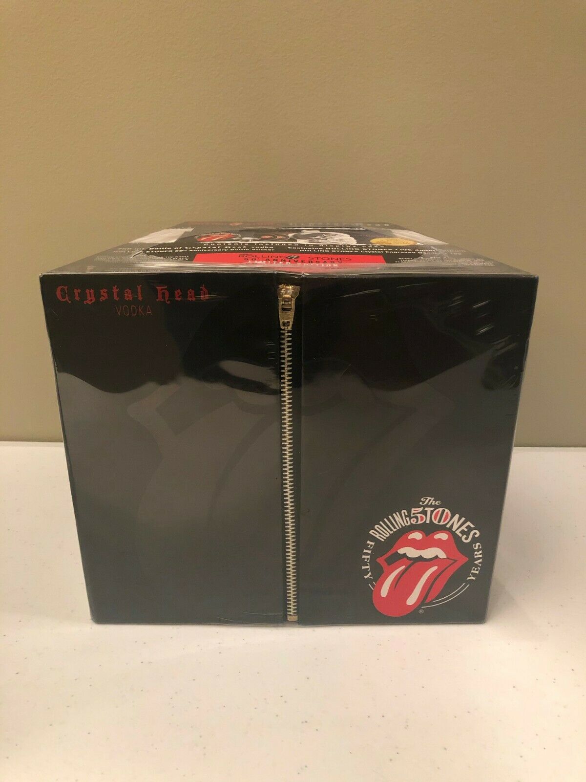 popsike.com - Rolling Stones 50th Anniversary Crystal Head Vodka Set,  Limited Edition, SEALED - auction details