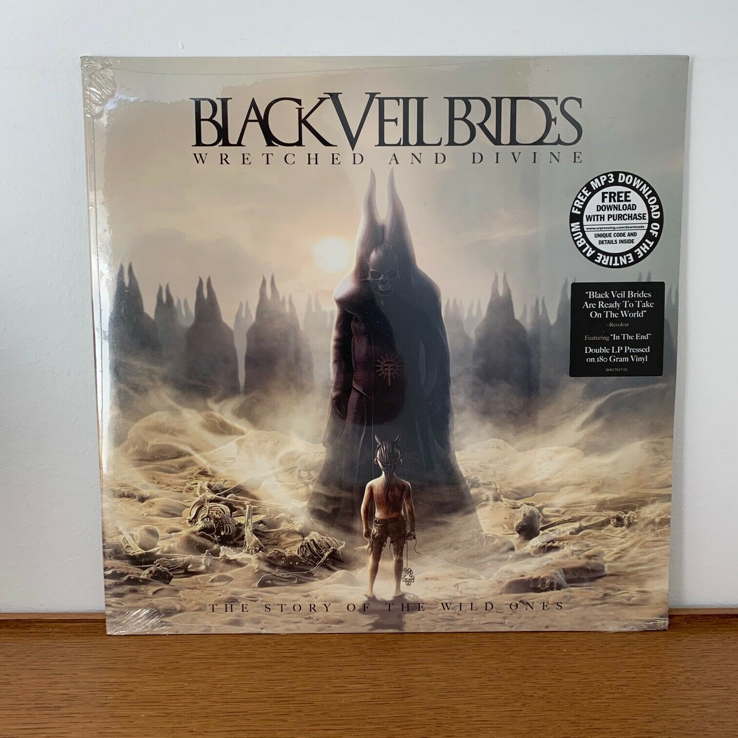 popsike.com - New Sealed BLACK VEIL BRIDES Wretched & Divine 180 gram x2  VINYL LP Album 2013 - auction details