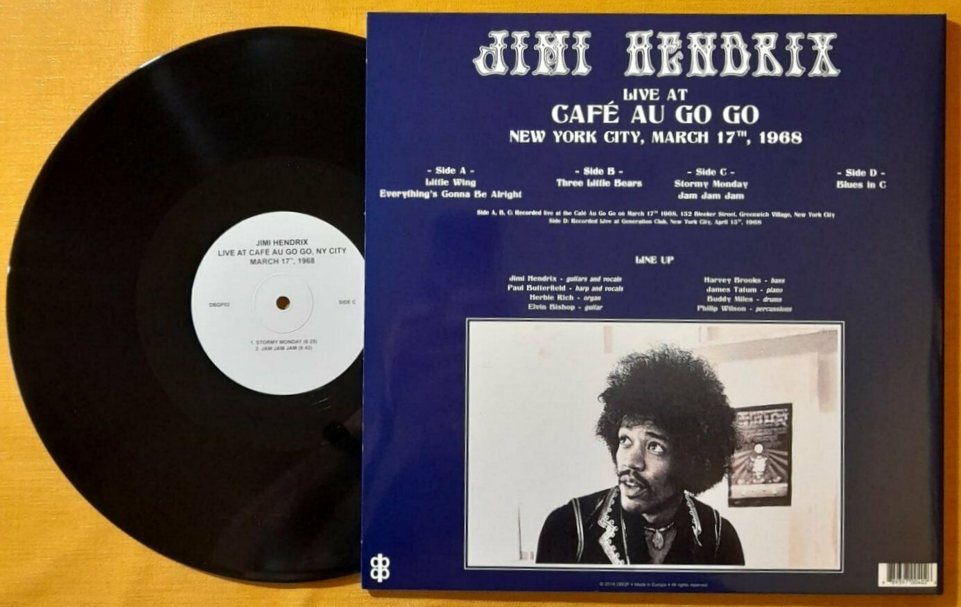 popsike.com - JIMI HENDRIX : CAFE AU GO GO / NEW YORK CITY 1968 2x LP's  (SEALED) ONLY 1 COPY - auction details