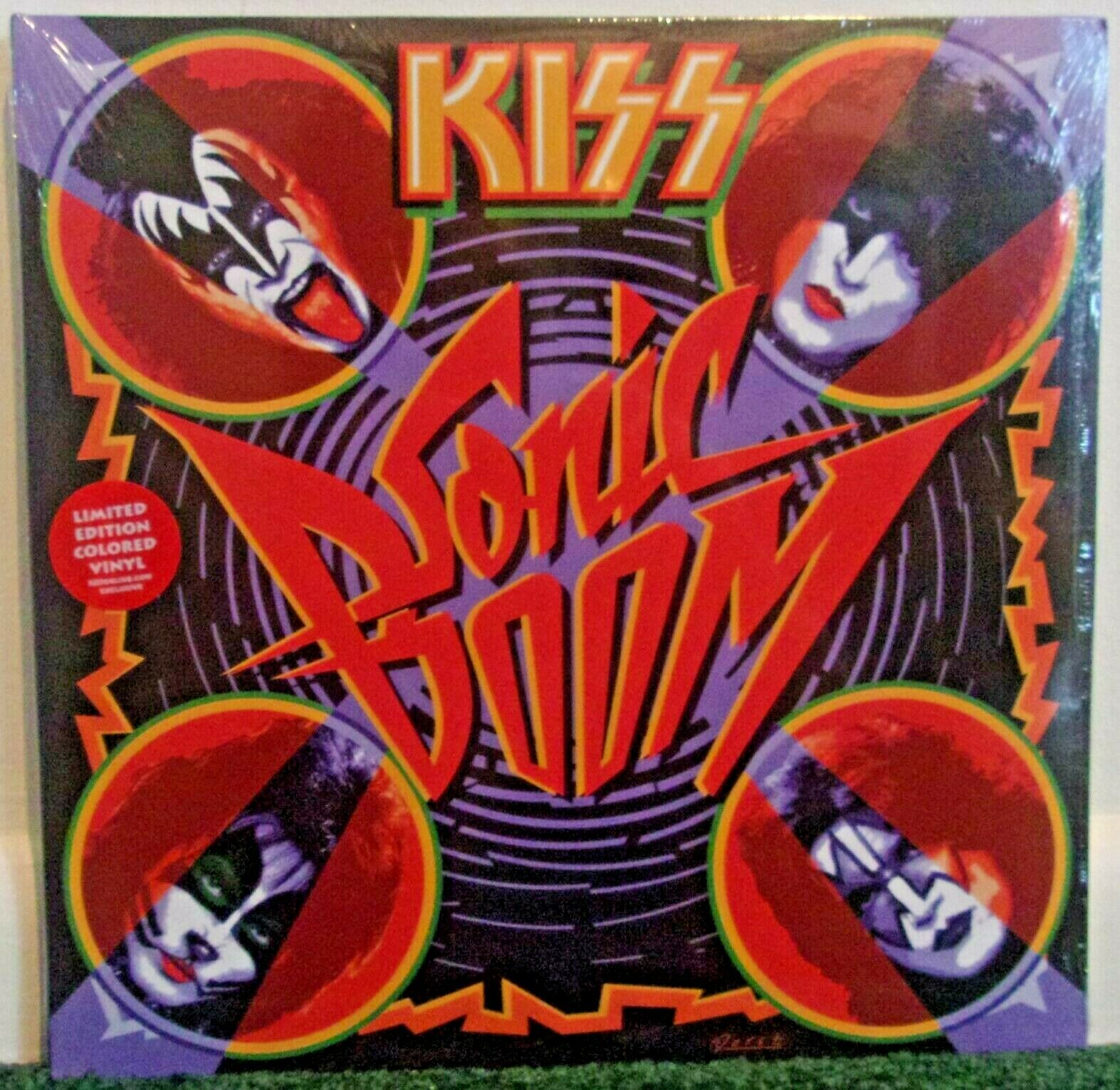 popsike.com - KISS SONIC BOOM U.S. 2010 Red Vinyl Sealed NM LP W/ Poster  200902 - auction details