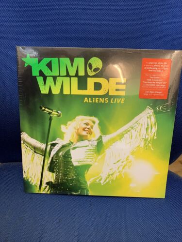 popsike.com - Kim Wilde Aliens Live 2LP Orange Vinyl Sealed Shrinkwrap  Storage Wear . READ - auction details
