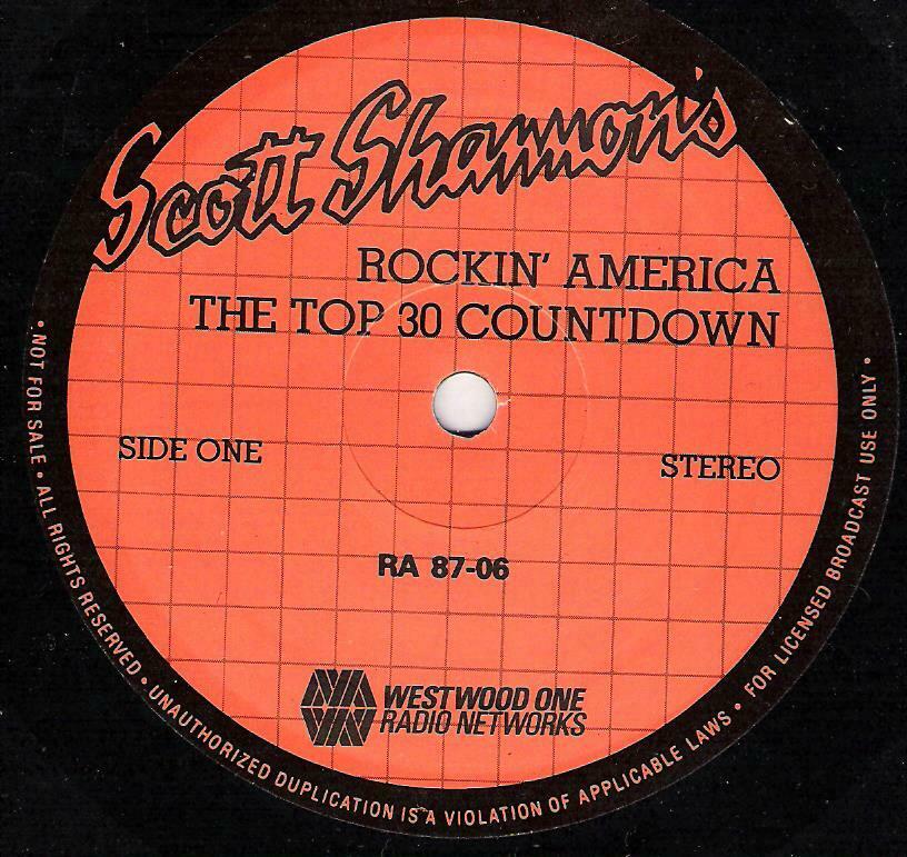 popsike.com - SCOTT SHANNON'S WESTWOOD ONE RADIO ROCKIN AMERICAN TOP 30  COUNTDOWN L M - - auction details