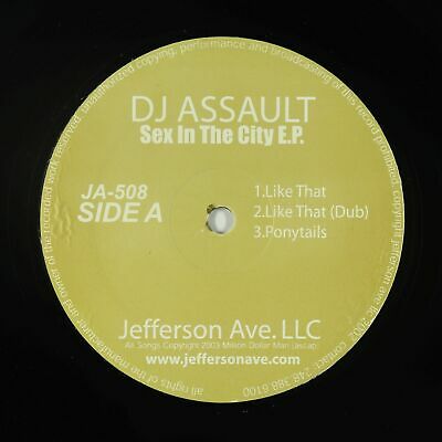 popsike.com - DJ Assault - Sex In The City EP - Jefferson Ave. - Electro MP3  - auction details