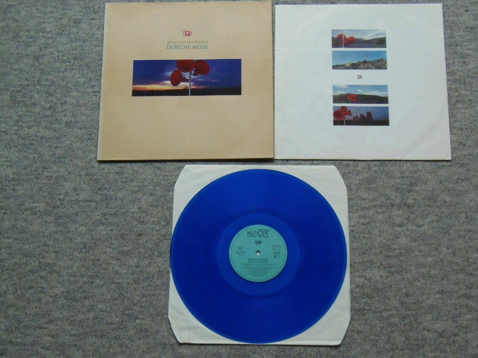 popsike.com - Depeche Mode - Music for the Masses - 12" Vinyl Album - Blue  Vinyl 1987 OIS - auction details