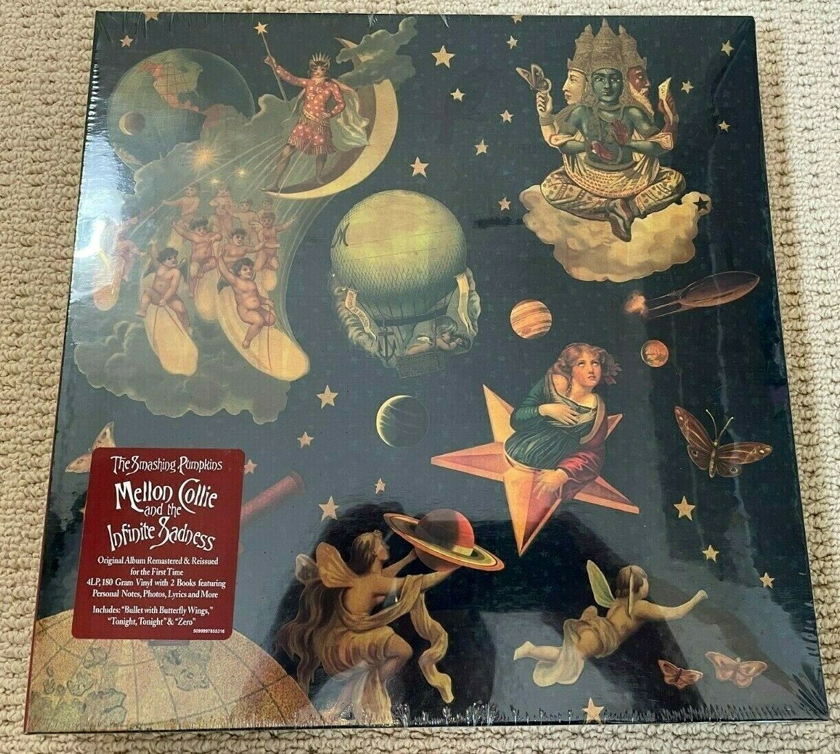 popsike.com - SMASHING PUMPKINS Mellon Collie & the Infinite Sadness 4LP  Vinyl Sealed - auction details