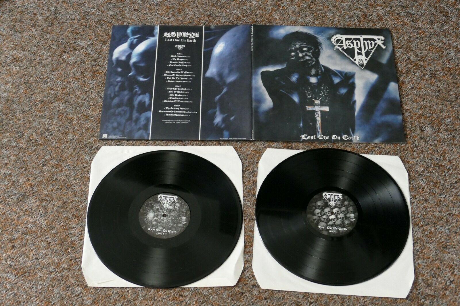popsike.com - ASPHYX last one on earth 2 x Vinyl LP lim. 500 crush the  cenotaph Death Metal - auction details