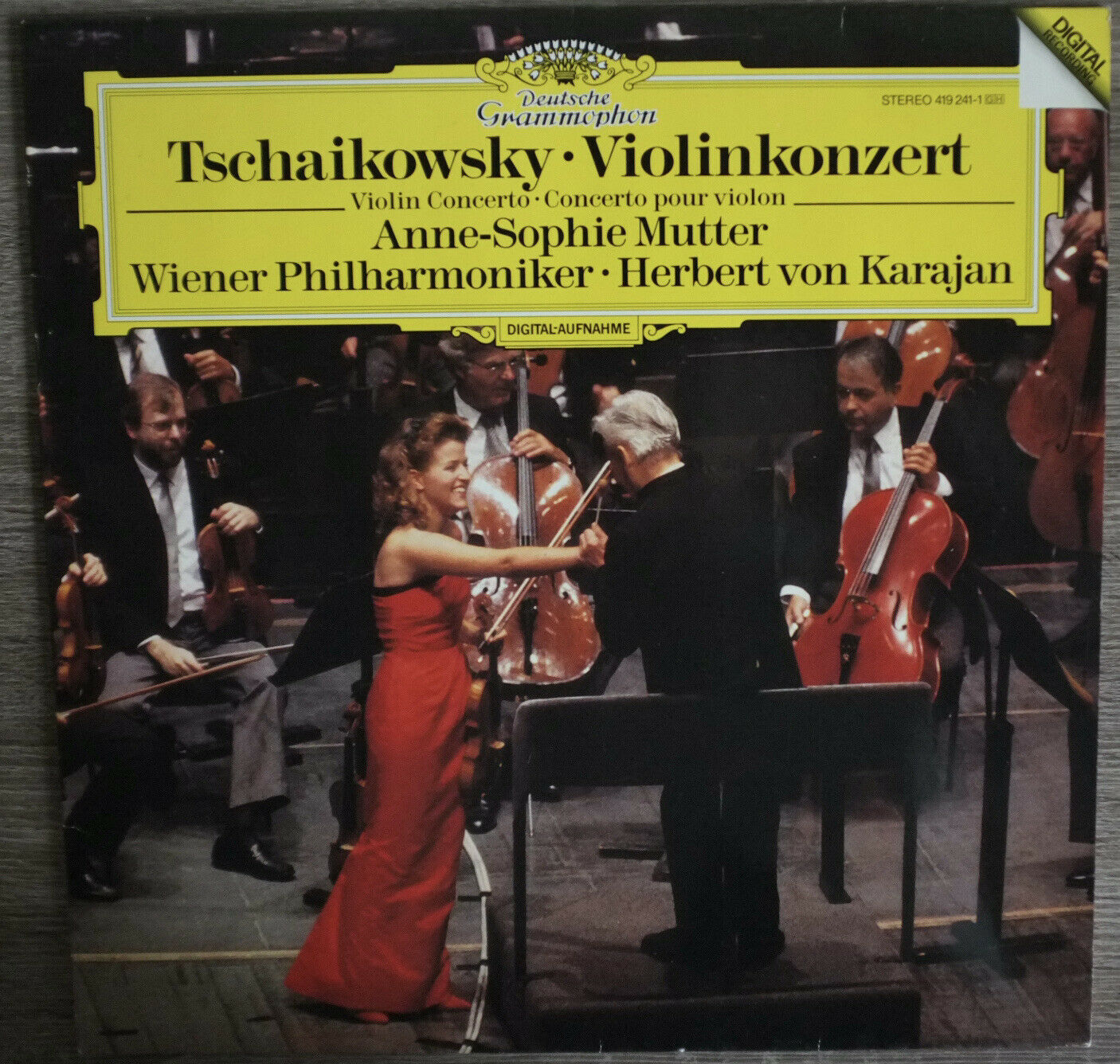 popsike.com - Mutter Karajan Tchaikovsky - Violin concerto - 1988 - LP - -  auction details