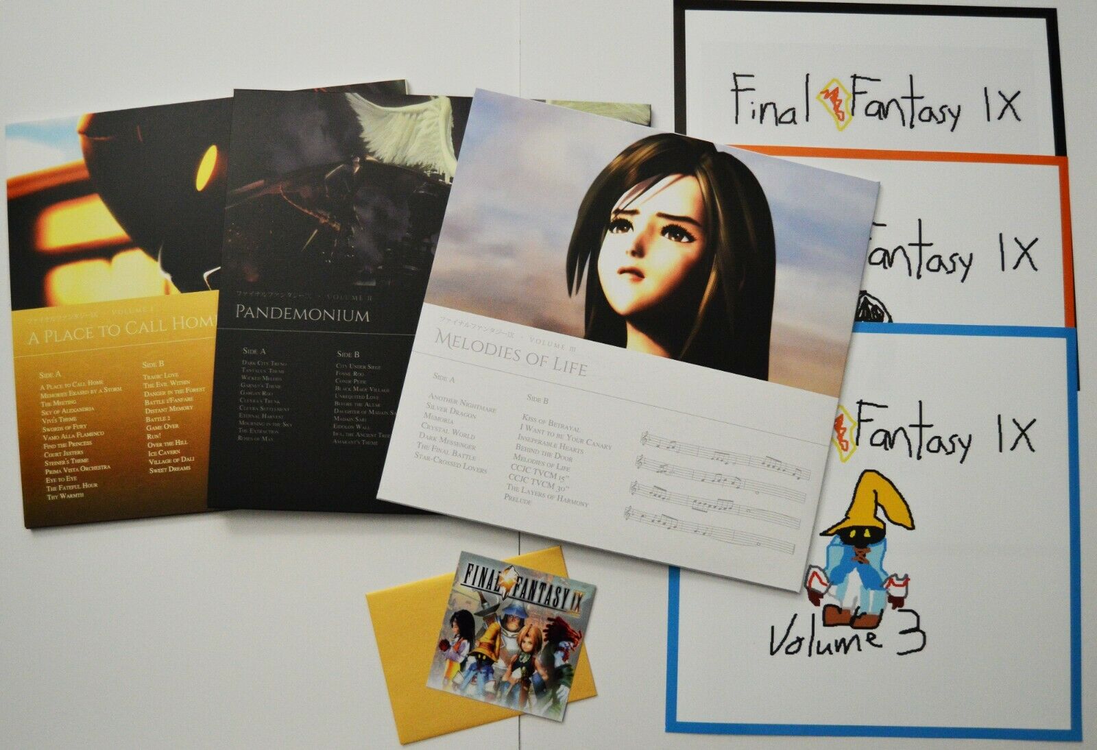 popsike.com - Final Fantasy IX 9 PlayStation Box Set Soundtrack Vinyl LP NOT  Moonshake iam8bit - auction details
