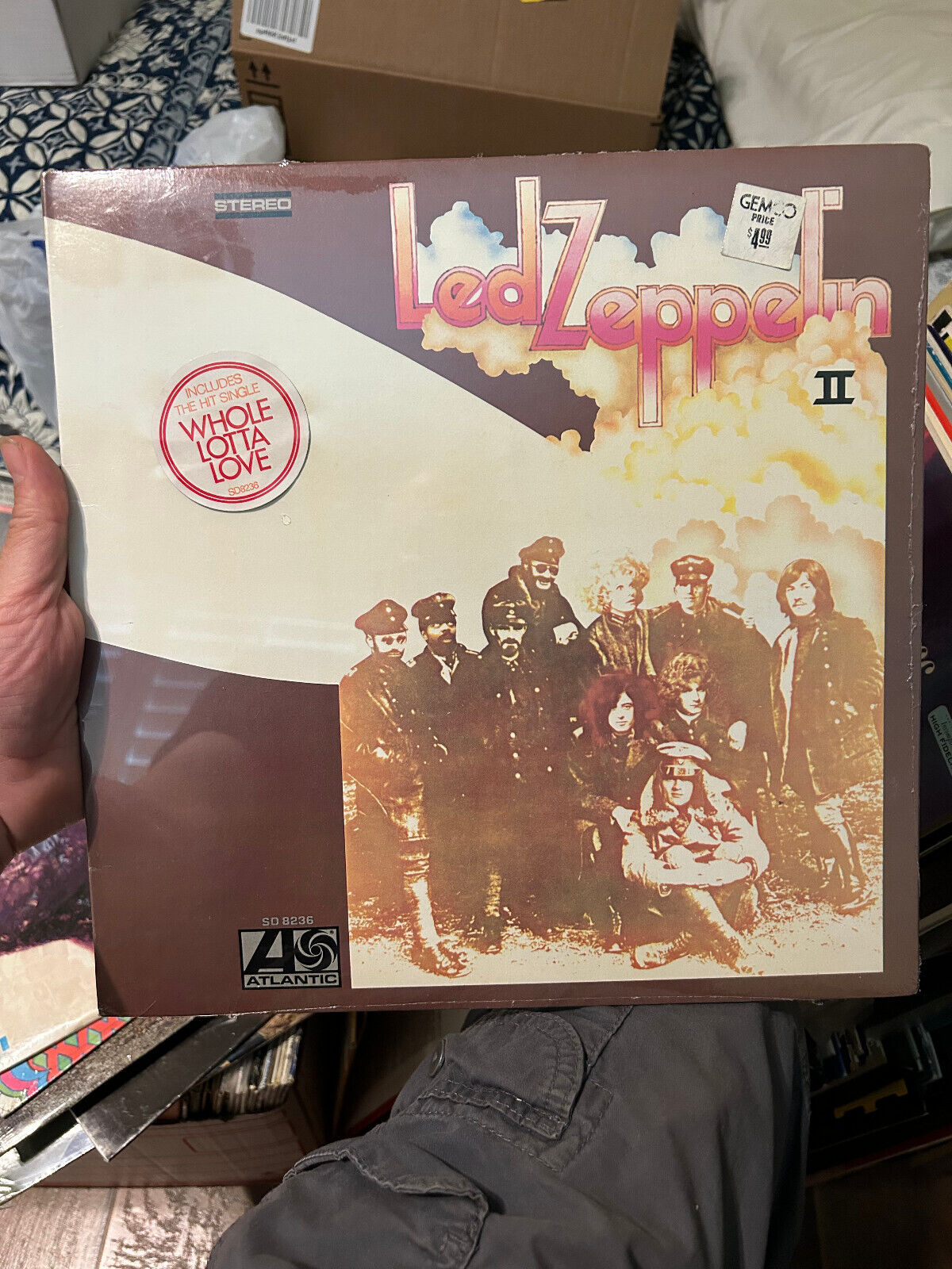 popsike.com - HOLY GRAIL * LED ZEPPELIN II / 1969 8236 / FACTORY SEALED W/ HYPE - auction details